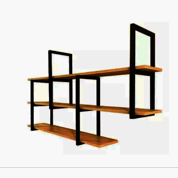 prateleira industrial parede barr 120 x 88 x 25 - My Store