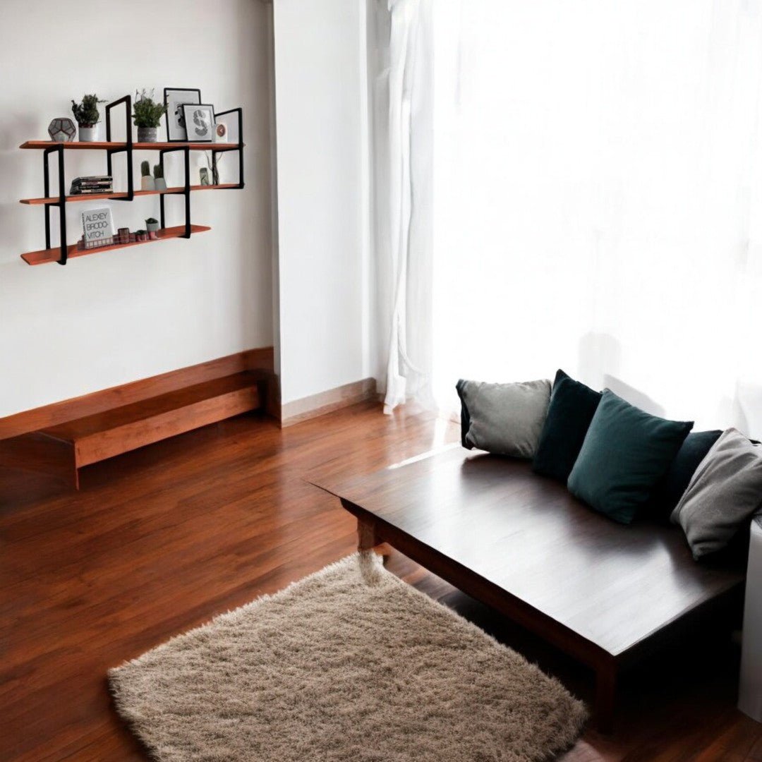 prateleira industrial parede barr 120 x 88 x 25 - My Store