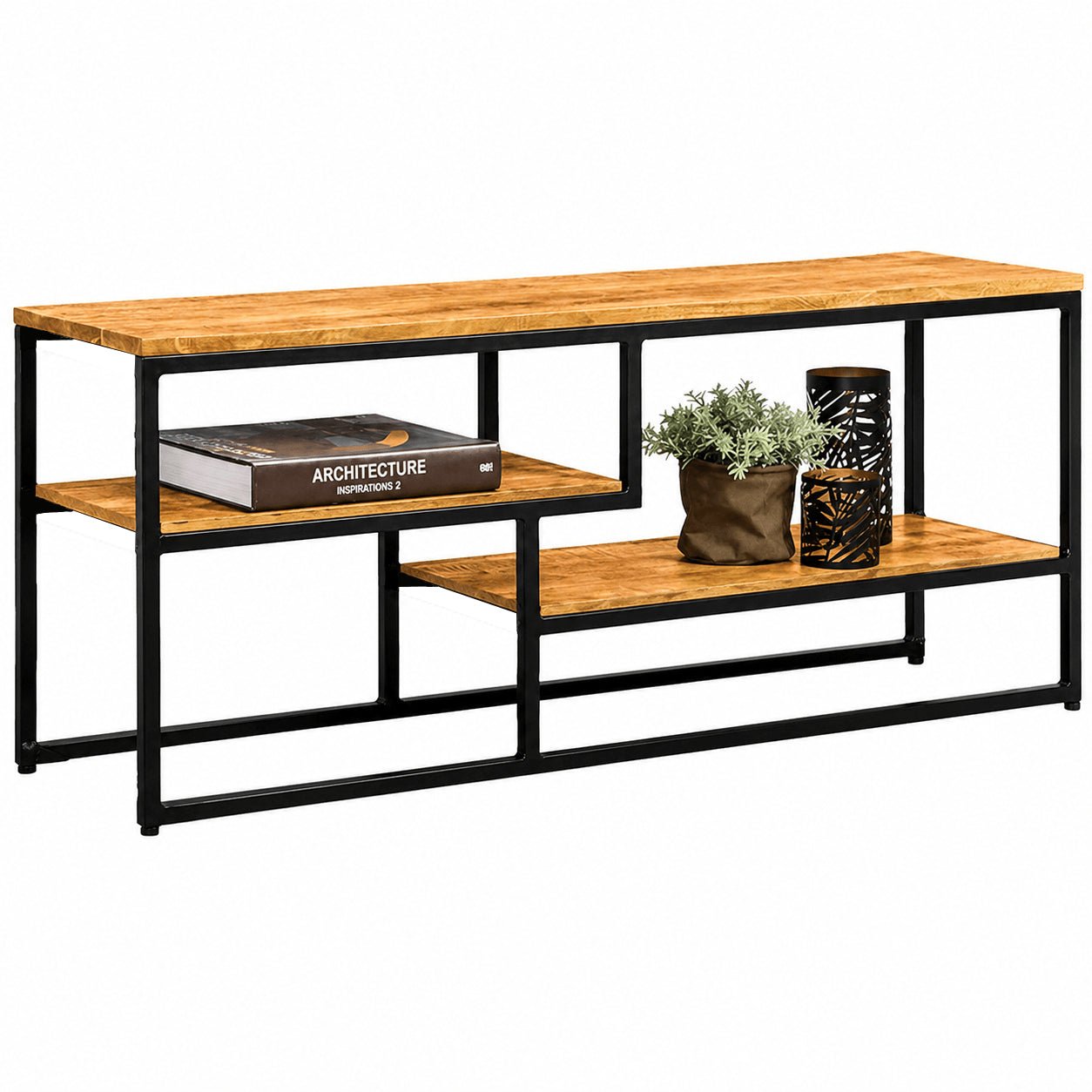 Rack Estilo Industrial Axis Montado - MetaloArt