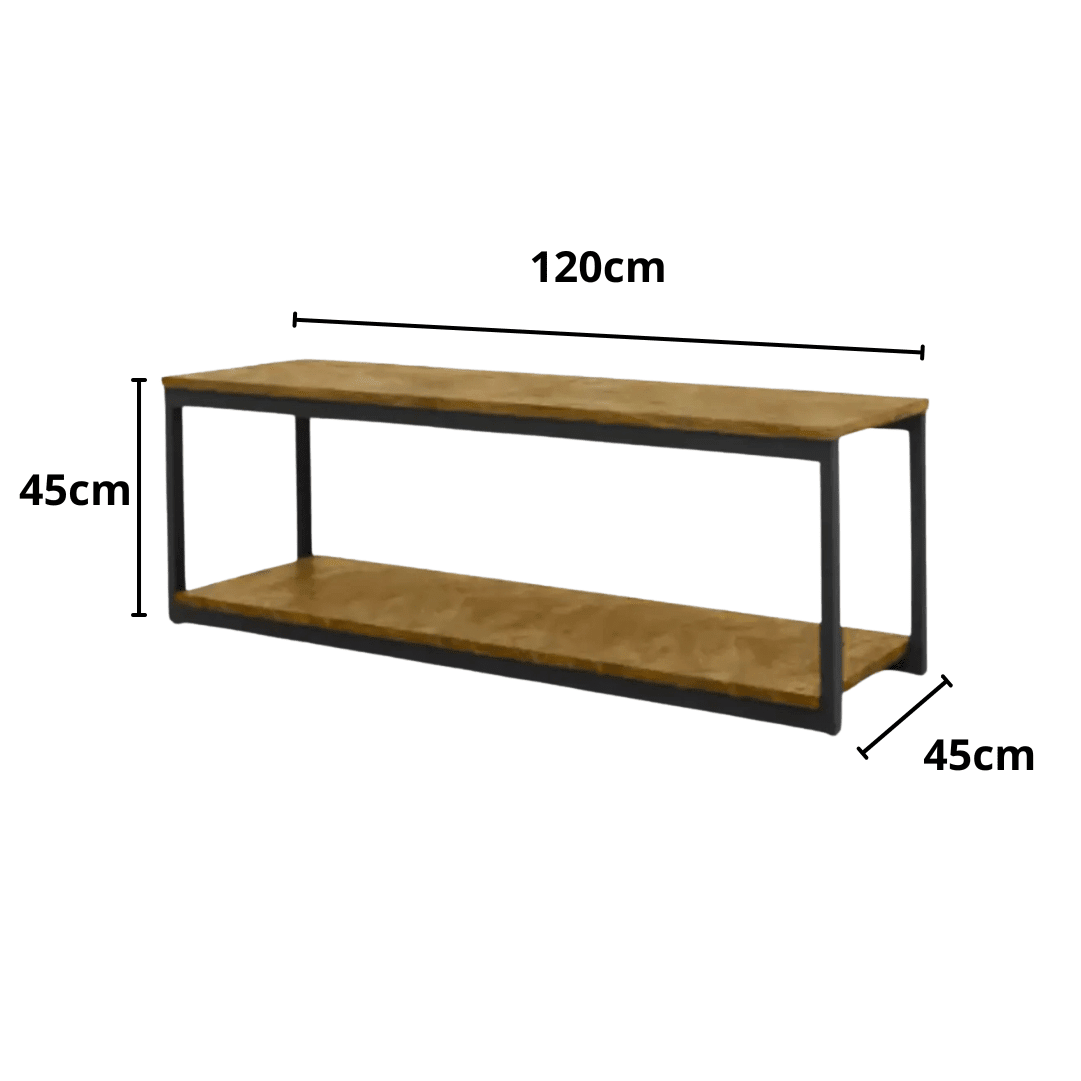Rack Estilo Industrial Veneza - MetaloArt
