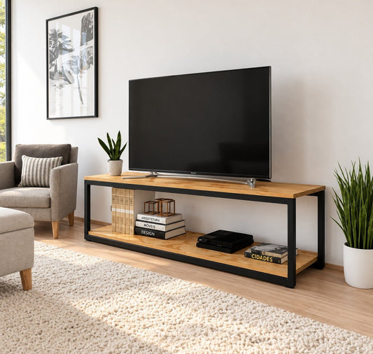 Rack Estilo Industrial Veneza - MetaloArt