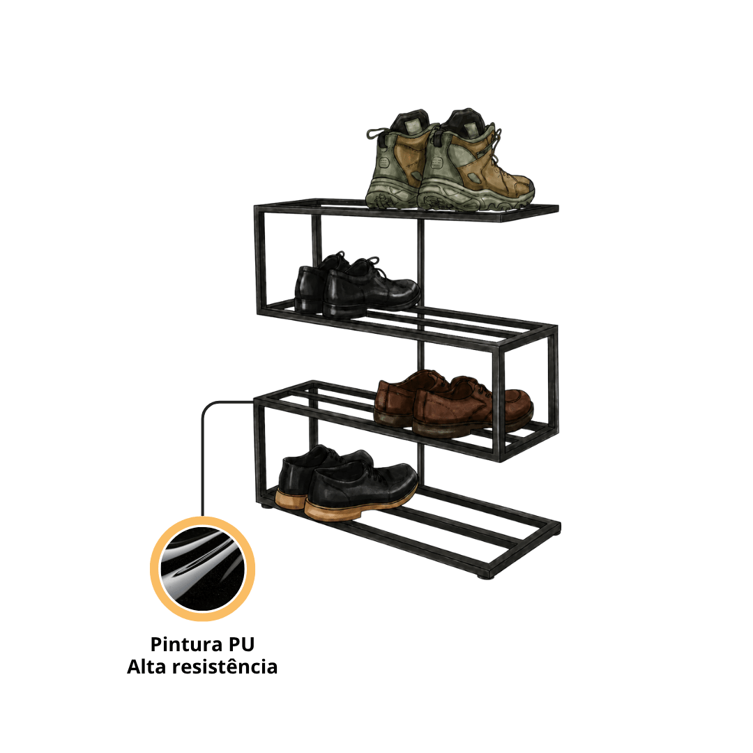 Sapateira Industrial Nexus - MetaloArt