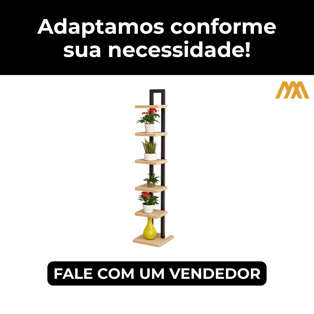 Suporte Plantas Industral Suzy - MetaloArt