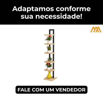 Suporte Plantas Industral Suzy - MetaloArt