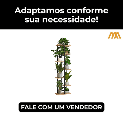 Suporte Plantas Industrial Camily - MetaloArt