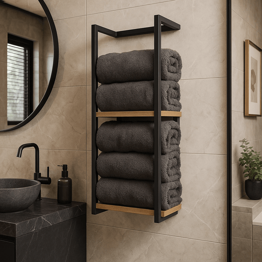 Toalheiro Estilo Industrial Monte Carlo - MetaloArt